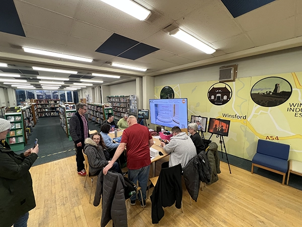 Close-up of a workshop participant’s visual narrative, showcasing the intersection of still-life imagery and emotional storytelling.